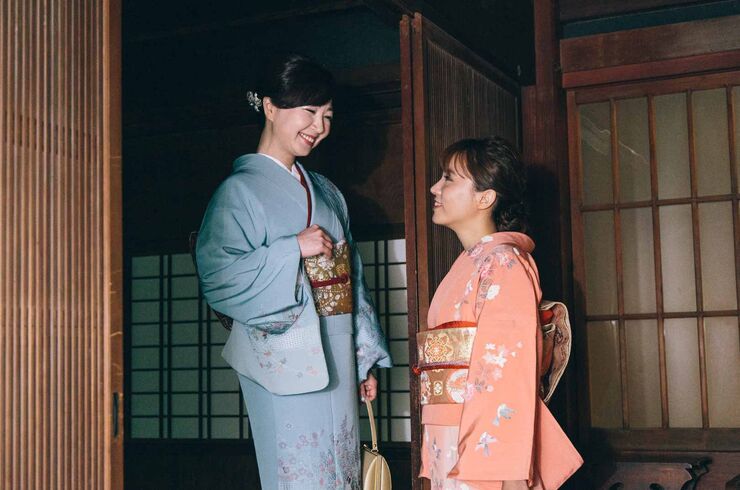 訪問着